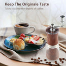Manual Coffee Grinder With Soft Brush, Hand Grinder Ceramic Conical Burr Mi R3R6