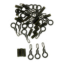 20 Pieces Fishing Back Lead Clips Carp Fishing Clips Fishing Tackle Rigs