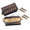 Electric Guitar Humbucker Ceramic Magnet Double Coil Pickups (Neck&Bridge) Wood