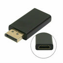 Display Port to HDMI Male Female Adapter Converter Display Port DP to HDMI Black