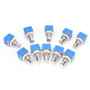 10x 9pin 3PDT Guitar Effects Pedal Box Stomp Foot Switch True Bypass New ArrD`US