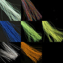 300Pc 12 inch Crystal Fishing Lure Tying Making Fly Tying Material Saltwater