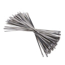 100x 11.8" Stainless Steel Cable Zip Ties Exhaust Wrap Coated Locking