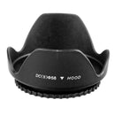 58mm Reversible Petal Flower Lens Hood For Canon Nikon Olympus_Camera E4U6
