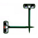1Pcs Dual Ultra Sonic Solar Power Pest Animal Repeller Cat Dog Fox Deterren
