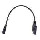 Coax Charging Cord DC 5.5*2.1mm Female Jack to SAE Plug Power Extension
