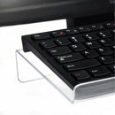 Clear Anti-Slip Computer PC Keyboard Stand for Office Typing and Working