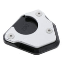 (Black) CNC Sidestand Plate Kickstand Extension Pad for  DUKE125/200/390