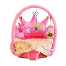 Baby Sofa Support Seat Cover Learning To Sit Chair Case No Filler (Pink)