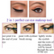 2 In 1 Liquid Eyeliner Stamp Winged Seal Makeup Black Liquid Eye Liner Pencil