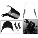 1 Set Black 5-7" Wave Windshield Windscreen Fairing for Suzuki Dirt Bike ATV