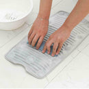 Silicone Makeup Brush Cleaner Pad Washing Board Cleaning Folding Washboard O5K5