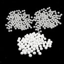 300 Pieces 15/25/27mm Round Styrofoam Foam Polystyrene Balls Spheres DIY Kids
