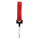 High Strength 2Tons Red Towing Strap with Aluminum Tow Bar For Subaru STI