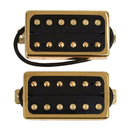 Electric Guitar Humbucker Pickups Double Coil with Screws Springs, Black,