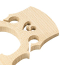 Portable Aged Maple Wooden 4/4 Adjustable Cello Bridge Parts DIY Luthier Tools