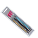 3PCS/Set Colorful Nail Art Design Brush Pen Fine Details Tips Drawing Paint Kit