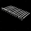 Lot 12PCS Duck Hair Sectioning Clips Hairdressing Alligator Barber Hairpins