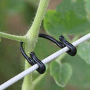 LanLan 100PCS Vines Fastener Tied Buckle Hook Plant Vegetable Clips V7H2