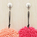 2 Pcs Extra Heavy Duty Lever Suction Cup Hooks Bathroom/kitchen Holder Sucker