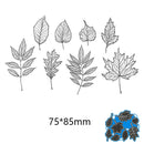 DIY 8 IN 1 Leaves Frame Metal Cutting Dies Stencil Scrapbooking Card Embossing #