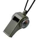 3 In 1 Camping Hiking Emergency Survival Gear Whistle Compass Thermometer
