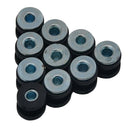 20x Motorcycle Rubber Grommets Pressure Relief For Suzuki Fairing Accs