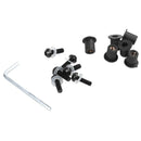 5mm Fairing Windscreen Screw Bolt Kit Windshield Mounting Nuts Wellnut +