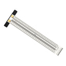 Stainless Woodworking Scribe Marking Gauge Ruler Carpenter DIY Tools 300mm/ 12''