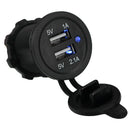 12V Waterproof Car Boat Motorcycle Cigarette Lighter Sockets Power Plug Out G1X3