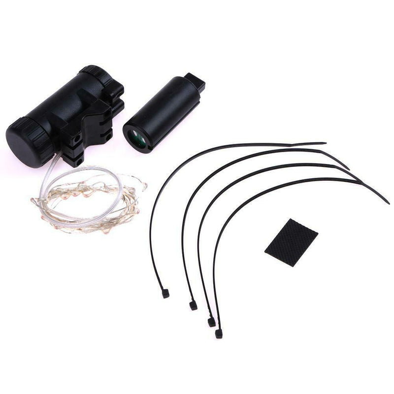 2.2m 20LED Pink Bicycle Wheel Rim Spoke Strip Light USB Rechargeable Lamp