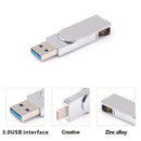 1Pack USB3.0 Flash Drive Type-C 3.1 32G OTG Stick Drive Disk Dual Plug