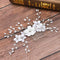 1pc Bridal Rhinestone Flower Hair Comb Wedding Hair Accessories Hair Jewel%!