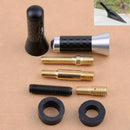 Carbon Fiber Car Signal Amplifier Aerial FM AM Roof Radio Antenna 36mm Universal