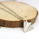 Harry Style Necklace Paper Airplane Pendant Jewelry Chain Fashion Necklace  Z