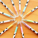 12 Pcs Super Milky Gel Pens Ballpoint Pen Set Study Stationery Student Supp P8P5