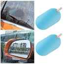 Car Fog glare Rainproof Rearview Mirror Nano Fog Stickers X6U7 I3K6 F7H2 H4 D9A5