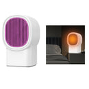 Portable Ceramic Heater Electric Cooler Hot Fan Home Winter  White