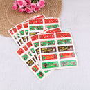 100Pcs Merry Christmas Paper Sealing Stickers Diy Gifts Labels Candy Bag T ME