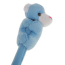 12 Plush Zoo Animal Pens Ballpoint Fluffy Plushie Pens Kids School Accs