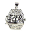 Blank Beads Cage Pendant Celtic Charms Locket Pendant Settings DIY Necklace