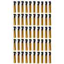 100Pcs  Amber Glass Essential Oils Bottles Vials Small Containers 1/2mL