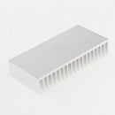 Extruded Aluminum Heatsink Cooling Module For LED Transistor IC Power Amps