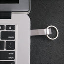 Metal Thumb Drive Waterproof Key Ring USB Flash Drive with Keychain 2T