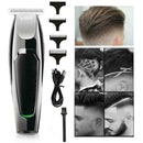 Professional Rechargeable Hair Clipper trimmer Men Haircut Beard Kit E4U5