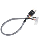 Front panel audio adapter cable for creative sound card SB0460 SB0350 SB0610 Hn