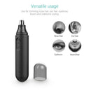 Xpreen Nose Trimmer Nose Hair Trimmer High-Speed Rotating Waterproof ABS Ha