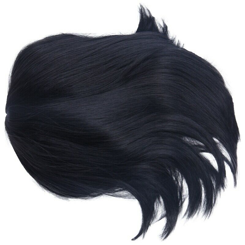 Europe And America Ladies Wig Black Short Straight Hair Split Bobo Wave Hea V8L1