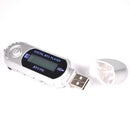 4GB USB 2.0 Portable USB MP3 Music Player Digital LCD Screen Sliver