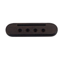 Acoustic Mini Guitar 4 Holes Rosewood Bridge Ukulele Replacement Parts